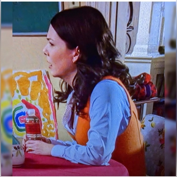 ASO Lorelai Gilmore - Orange Sweater Vest - Picture 3 of 9